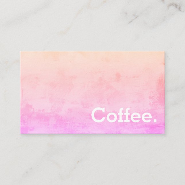 Beängstigender Ipanema-Kaffeepunch Treuekarte (Vorderseite)