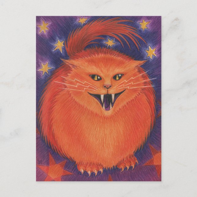 Beängstigender Jack Postkarte (Vorderseite)