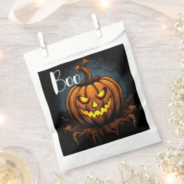 beängstigender Kürbis Geschenktütchen