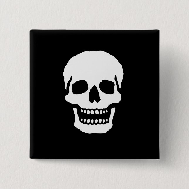 Beängstigender Laughull Button (Vorderseite)