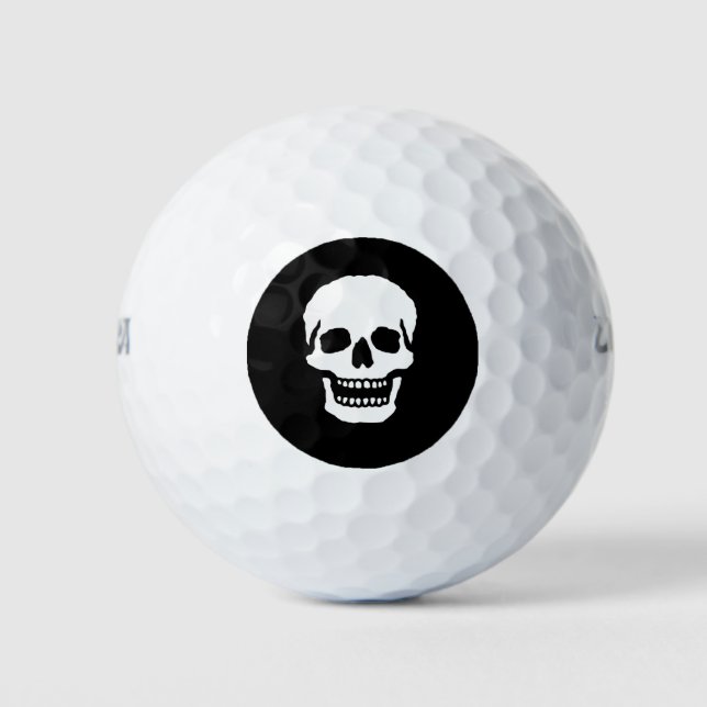 Beängstigender Laughull Golfball (Vorderseite)
