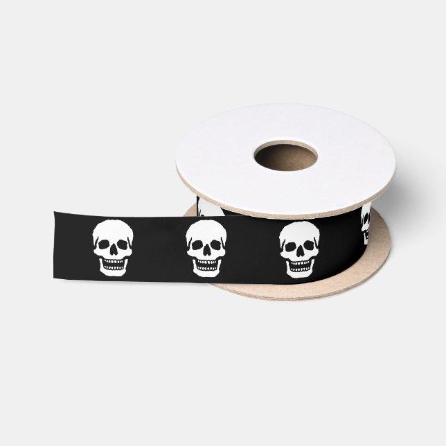 Beängstigender Laughull Satinband (Spule)