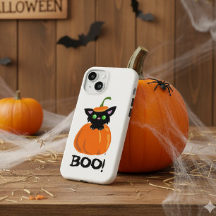 Beängstigender Niedlicher Black Kitty Boo! Hallowe Case-Mate iPhone Hülle