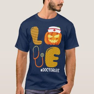 Beängstigender Pumpkin glücklichen Halloween Tag f T-Shirt