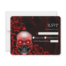 Beängstigender rötlich-blumiger, dunkelmoodisch-go