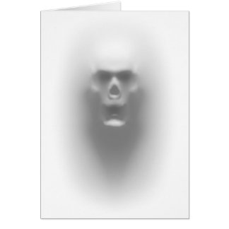 beängstigender Schädel