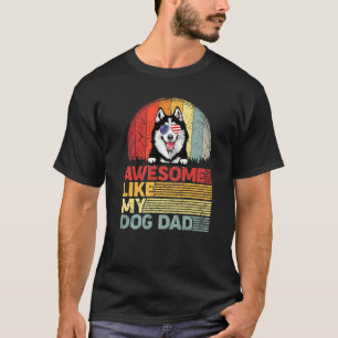 Beängstigender sibirischer Husky Phantastisch wie T-Shirt