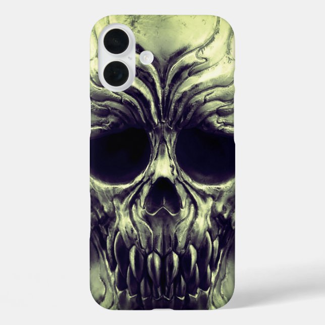 Beängstigender Skull-Handy-Fall Case-Mate iPhone Hülle (Rückseite)