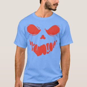 Beängstigender Smile Face Halloween Design Premium T-Shirt