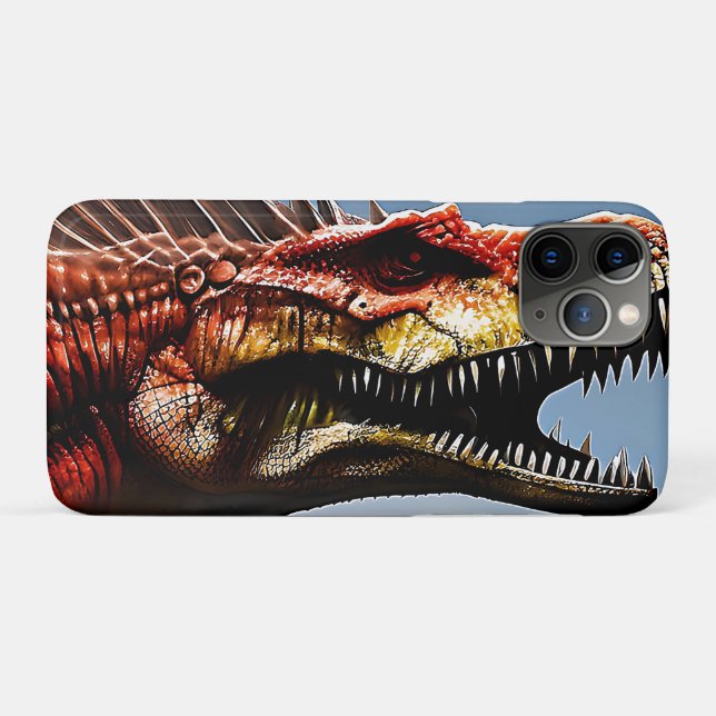 Beängstigender Spinosaurus Dinosaurier, iPhone Cas Case-Mate iPhone Hülle (Rückseite (Horizontal))