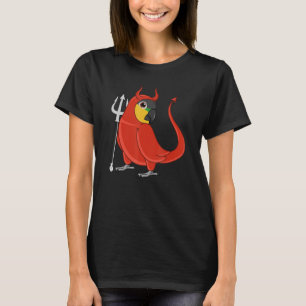 Beängstigender Teufelskostüm Parrot I T-Shirt