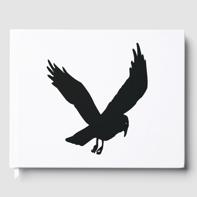 beängstigender Vogel Gästebuch (Vorderseite)