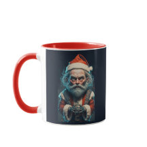 Beängstigender Weihnachtsmann