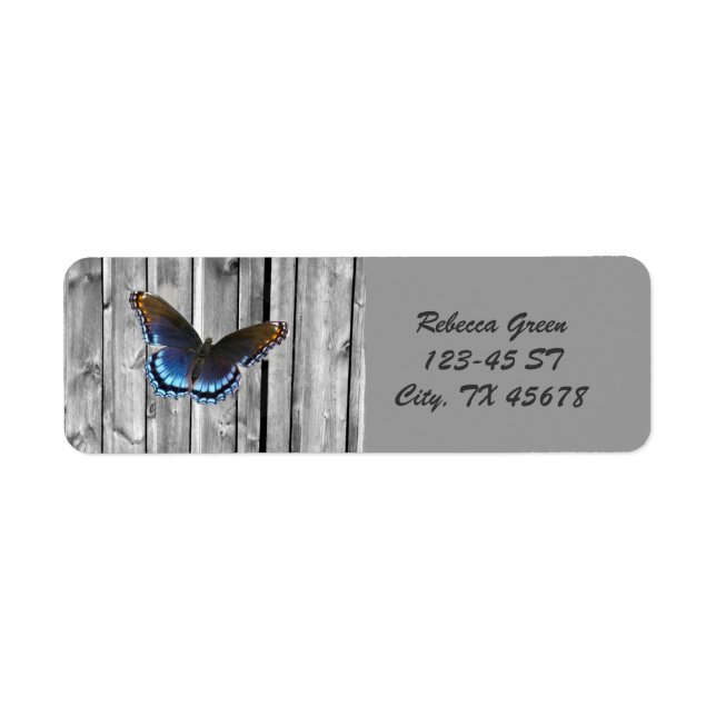 Beängstigender Wetterwald Bauernhof Blauer Schmett (Vorne)