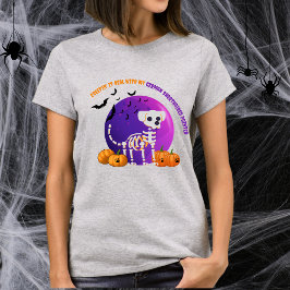 Beängstigendes deutsches KurzhaarHalloween TShirt
