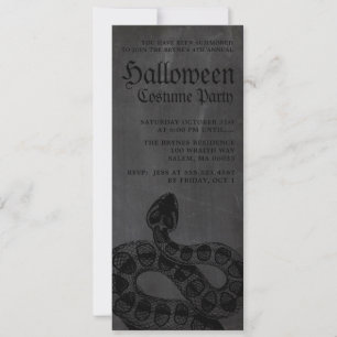 Beängstigendes erwachsenes Halloween-Party Einladu Einladung