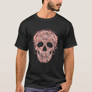 Beängstigendes Flamingween Pink Bird T Shirt