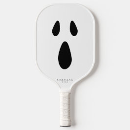Beängstigendes Gesicht Boo Ghost Funny Stilvolles Pickleball Schläger