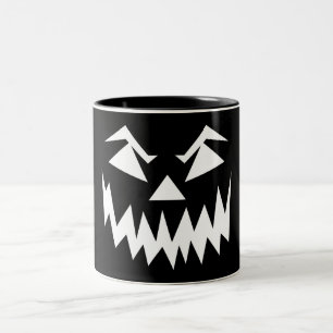 Beängstigendes Halloween Black Zweifarbige Tasse
