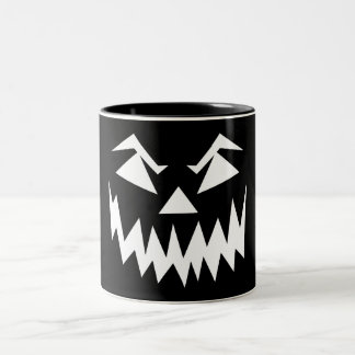 Beängstigendes Halloween Black Zweifarbige Tasse