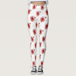 Beängstigendes Halloween-Blut-blutiges Leggings