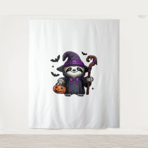 Beängstigendes Halloween-Hexenhut-Kostüm-Spooky-Me Wandteppich