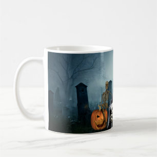 Beängstigendes Halloween. Kaffeetasse