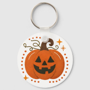 Beängstigendes Halloween-Kissen - Spuk Design mit Schlüsselanhänger