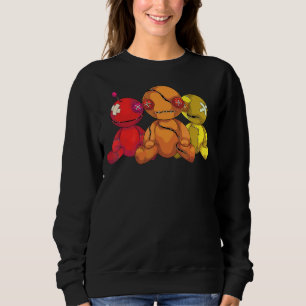 Beängstigendes Halloween-Kostüm Creepy Wicca Witch Sweatshirt