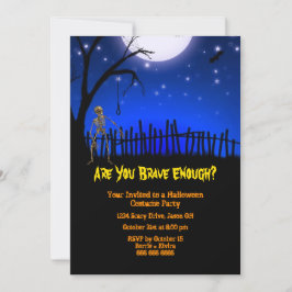 Beängstigendes Halloween-Party Einladung