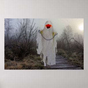 Beängstigendes Halloween. Poster