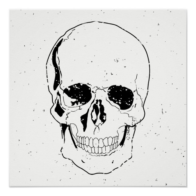 Beängstigendes Halloween-Schwarm Poster (Vorderseite)