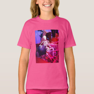 Beängstigendes Halloween-Skelett T-Shirt