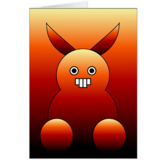 Beängstigendes Häschen-Monster