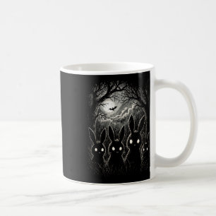 Beängstigendes Hasen-Eyes-Wald, Schwarzwaldkostüm Kaffeetasse
