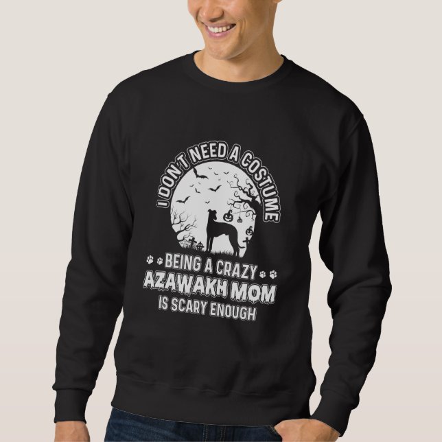 Beängstigendes Kostüm für die Mama Azawakh Bester  Sweatshirt (Vorderseite)