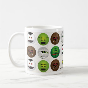Beängstigendes Lächeln - klassische Monster - Tasse