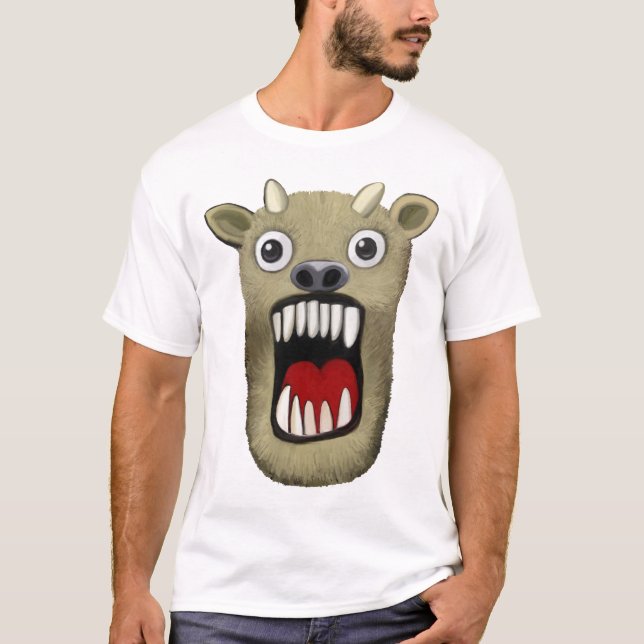 Beängstigendes Monster II T-Shirt (Vorderseite)