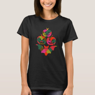 Beängstigendes Niedliches Halloween Allerheiliges T-Shirt