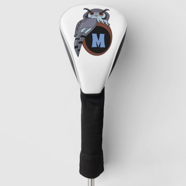 Beängstigendes Schellauge-Monogramm Golf Headcover (Vorderseite)