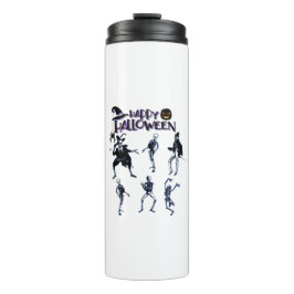 Beängstigendes Skelett-Party Thermosbecher