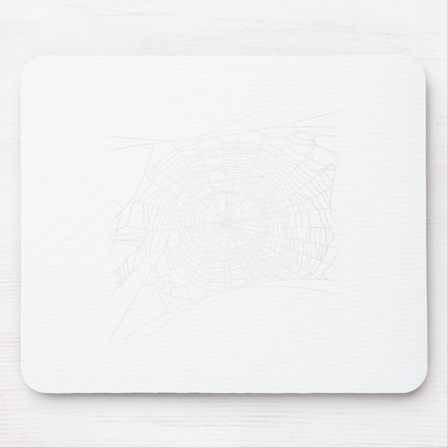 Beängstigendes Spinnennetz - Schwarzes WitwenHallo Mousepad (Vorne)