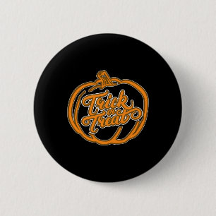 Beängstigendes und sonniges Halloween 1 Button