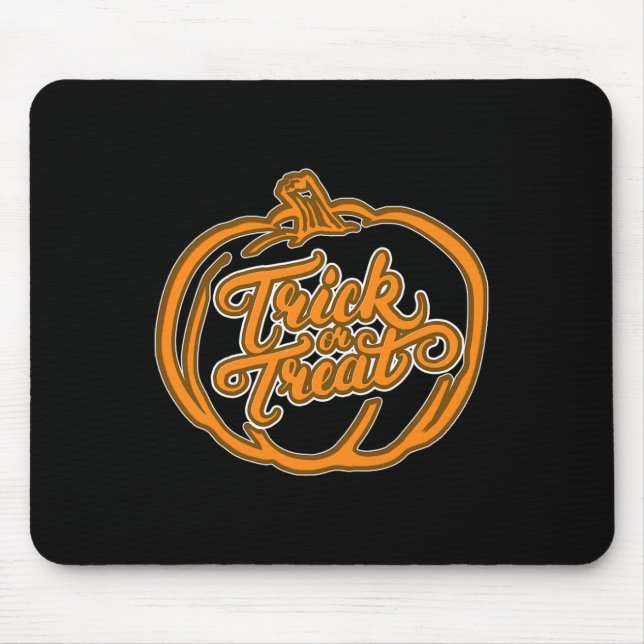 Beängstigendes und sonniges Halloween 1 Mousepad (Vorne)