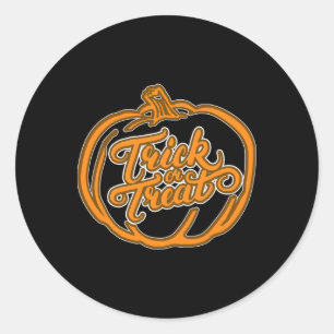 Beängstigendes und sonniges Halloween 1 Runder Aufkleber
