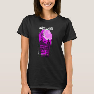 Beängstigendes Weihnachtsfeiertag Halloween T-Shirt