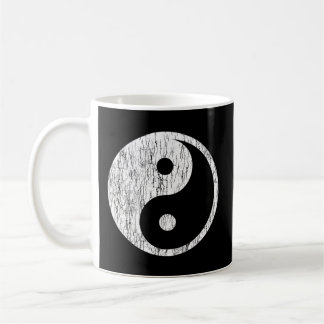 Beängstigendes Yin Yang-Symbol Kaffeetasse