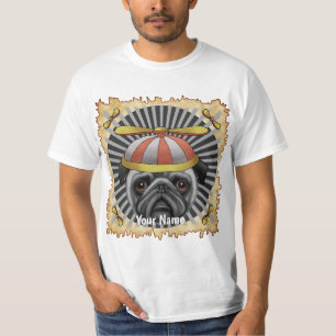 Beanie Mops-Hemd T-Shirt