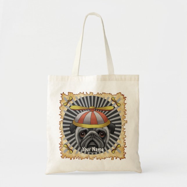 Beanie Mops Tragetasche (Vorne)