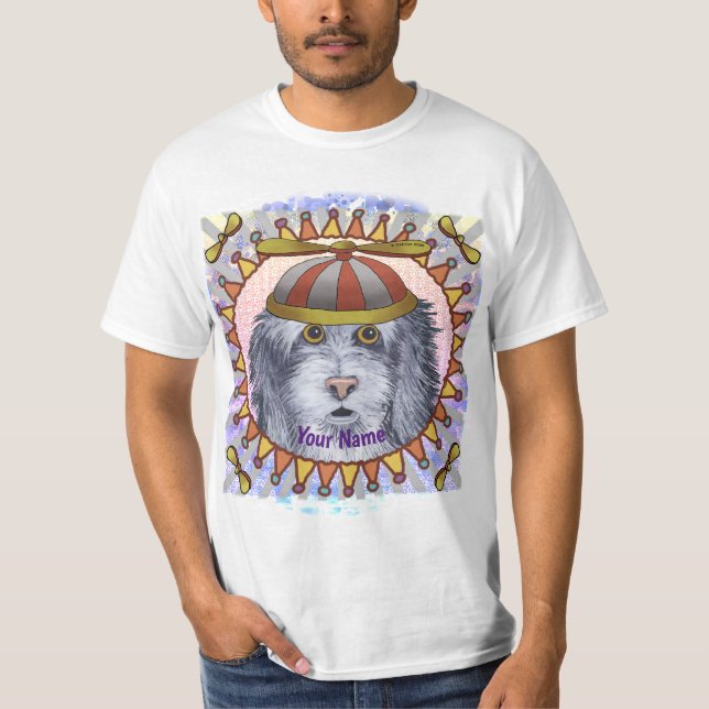 Beanie SheepDog T-Shirt (Vorderseite)